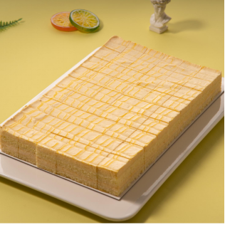 芒果慕斯小方蛋糕 （800g/54块/盒*10盒/箱）