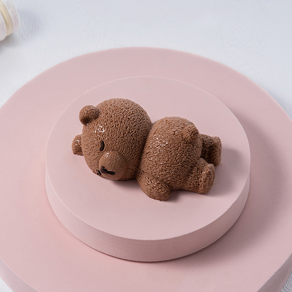 妙诺法甜蛋糕- 小熊巧克力树莓芝士