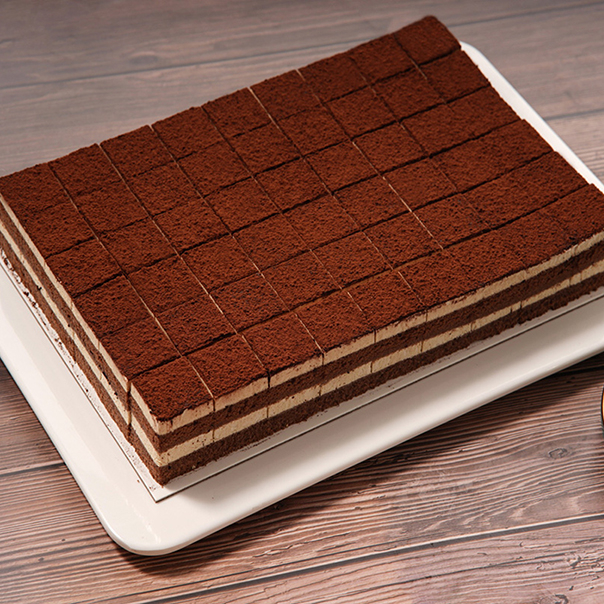  巧克力慕斯小方蛋糕 （800g/54块/盒*10盒/箱）